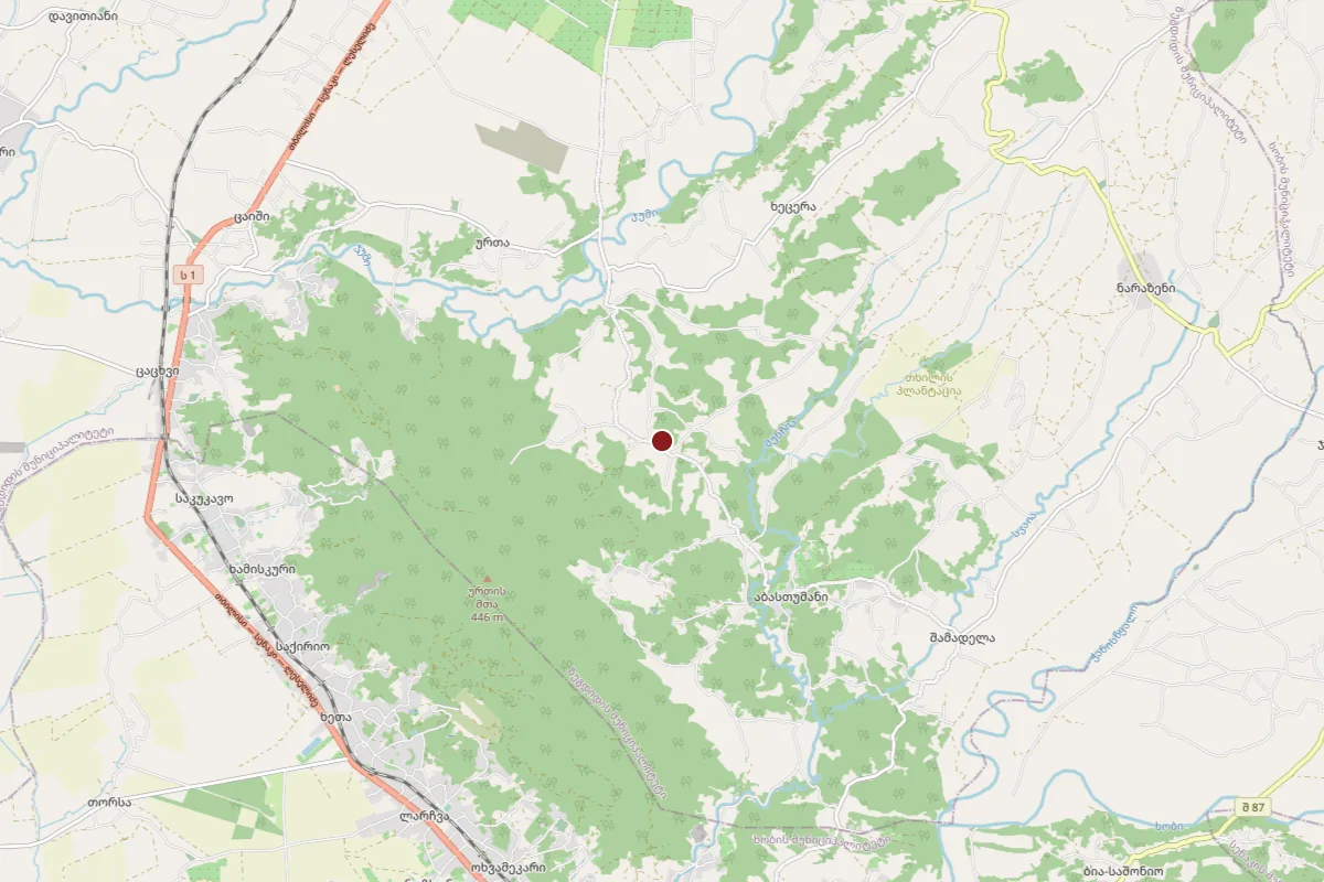Abastumani, OpenStreetMap