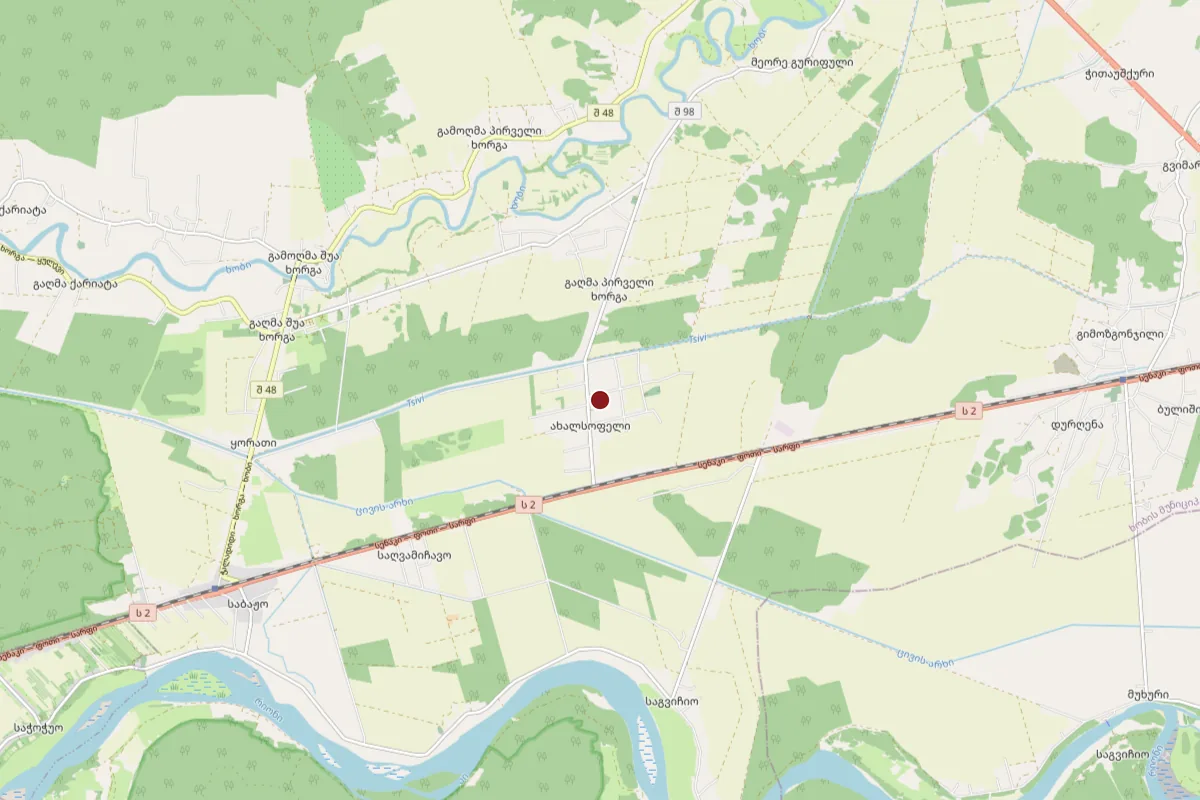 Akhalsopeli, OpenStreetMap