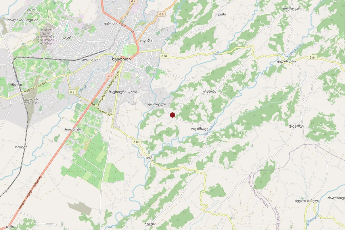 Akhalsopeli, OpenStreetMap