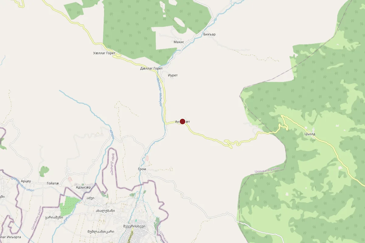 Andoreti, OpenStreetMap