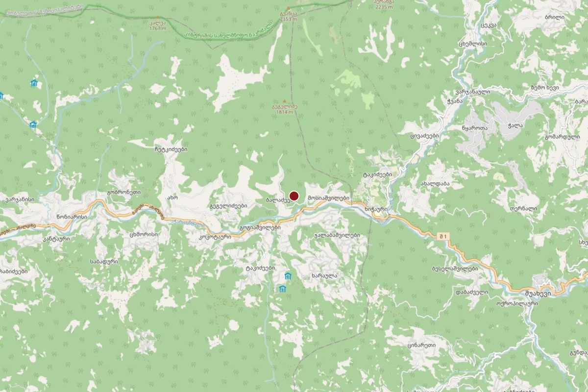 Baladzeebi, OpenStreetMap