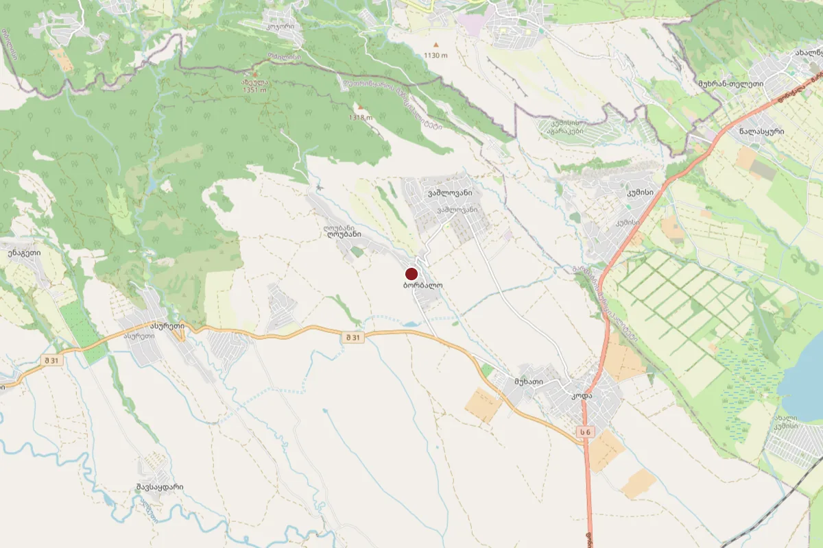Borbalo, OpenStreetMap