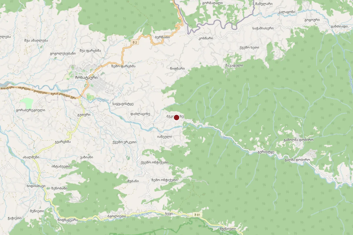 Bukistsikhe, OpenStreetMap