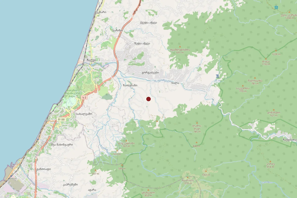 Chaisubani, OpenStreetMap