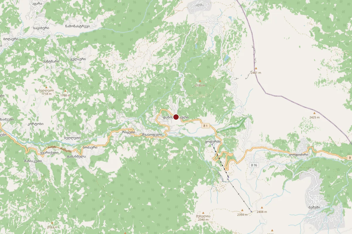 Danisparauli, OpenStreetMap