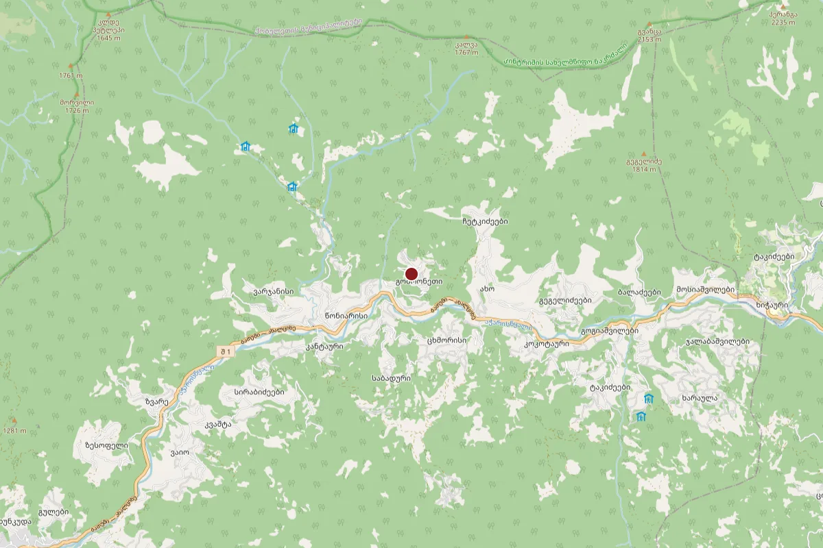 Gobroneti, OpenStreetMap
