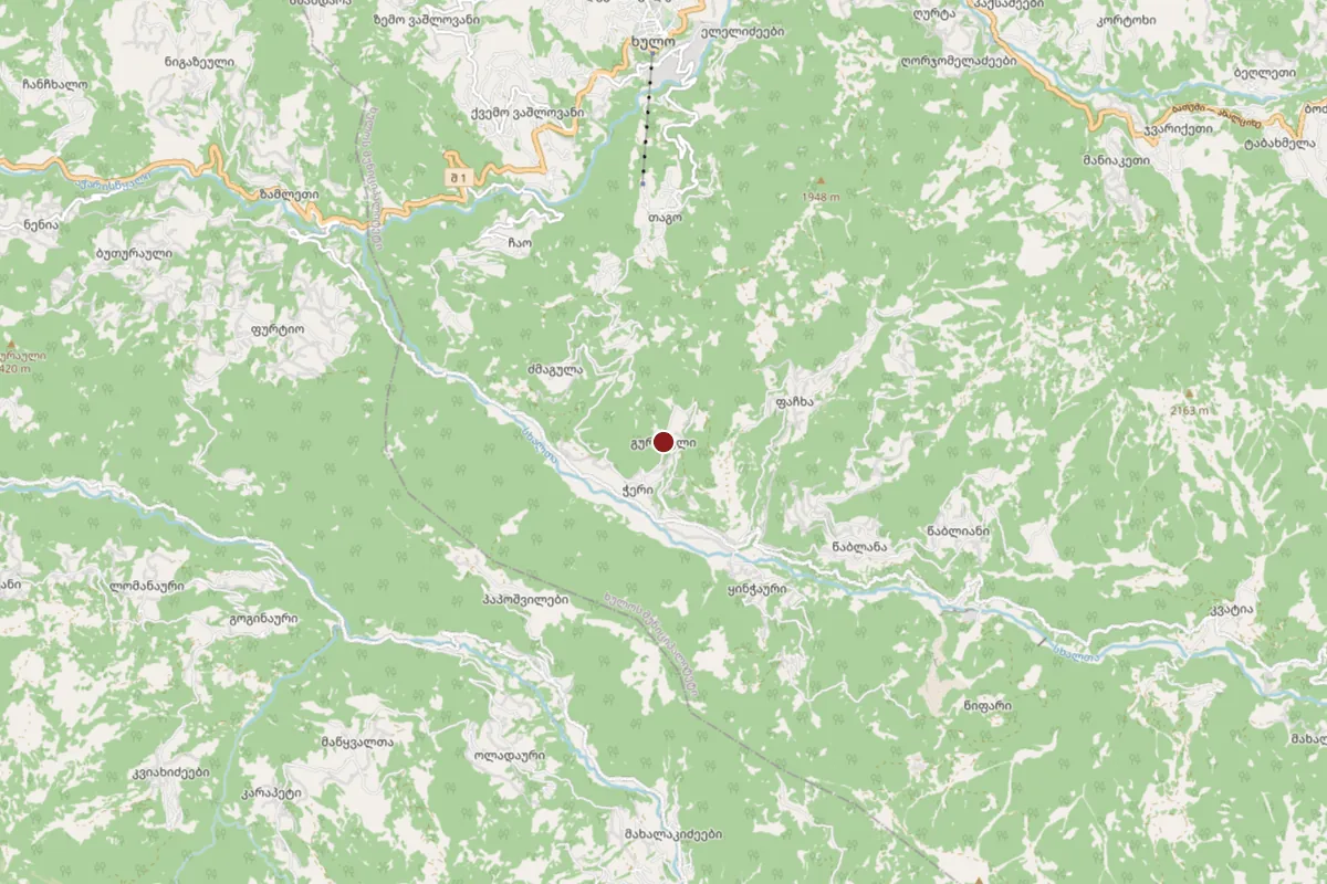 Gurdzauli, OpenStreetMap
