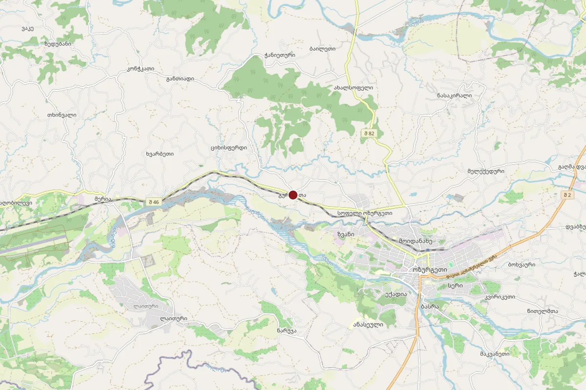 Gurianta, OpenStreetMap