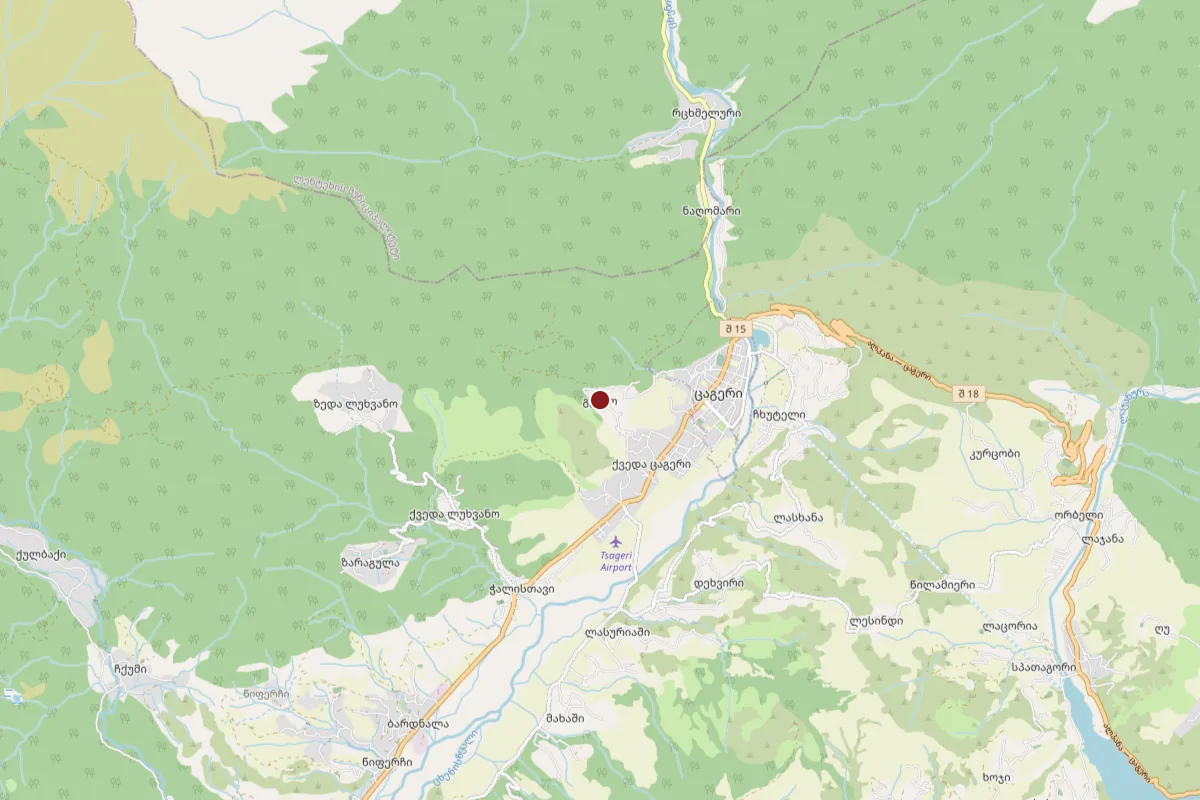 Gveso, OpenStreetMap