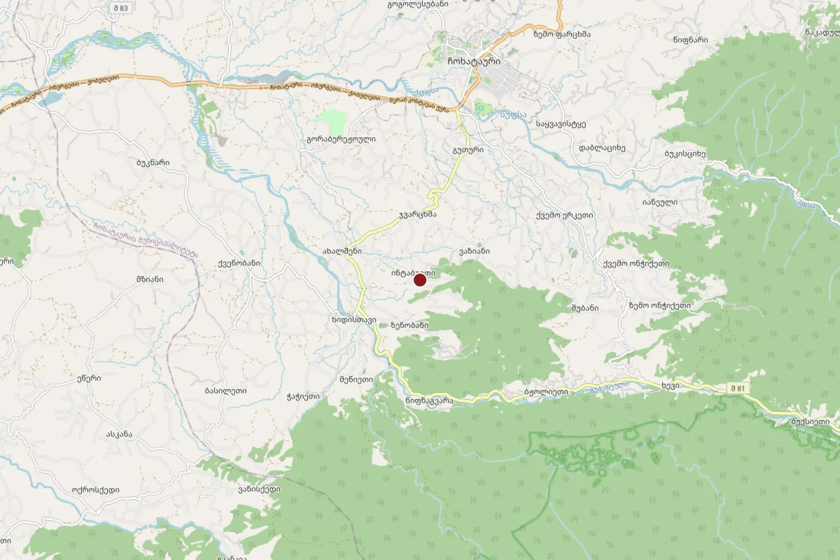 Intabueti, OpenStreetMap