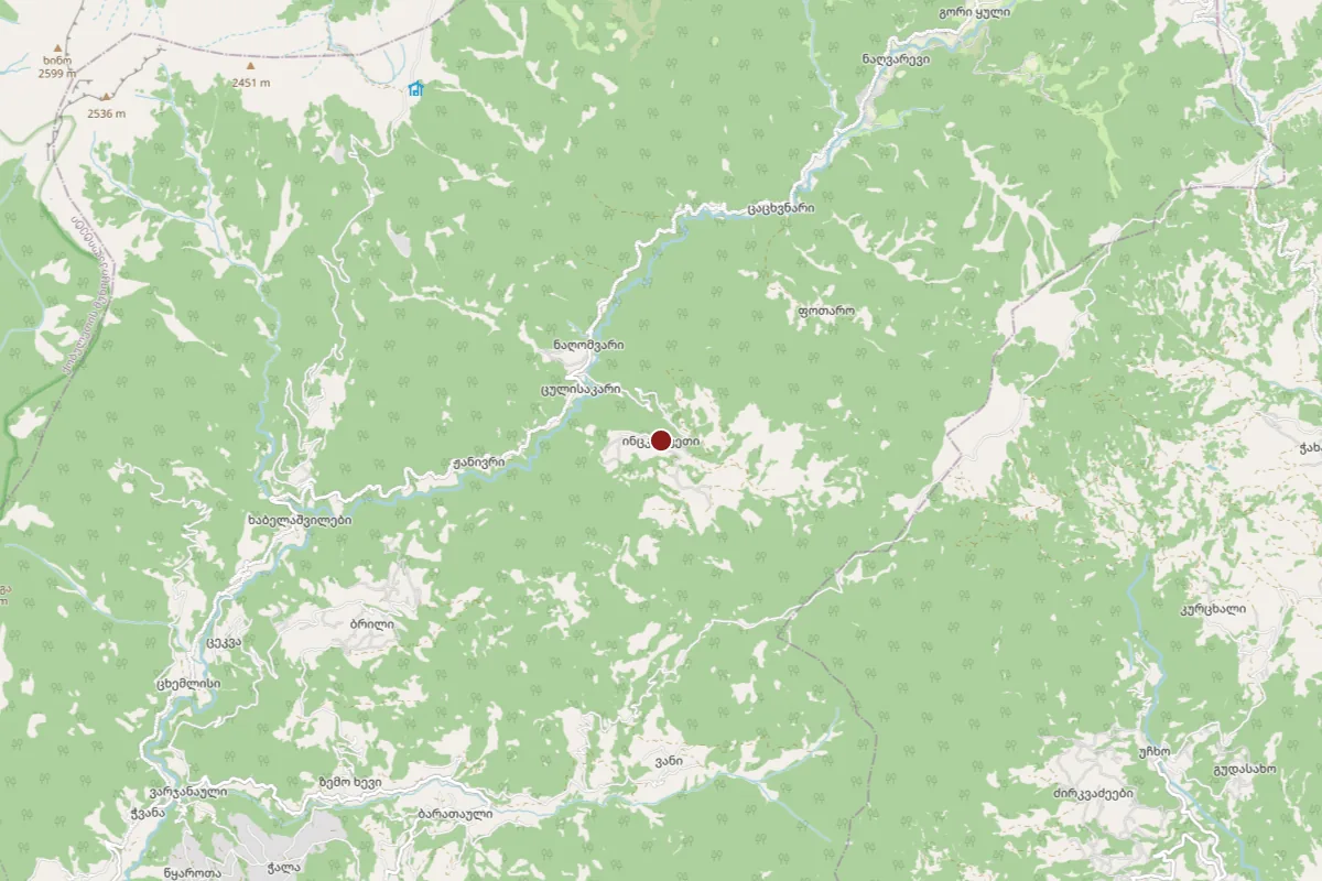 Intskirveti, OpenStreetMap