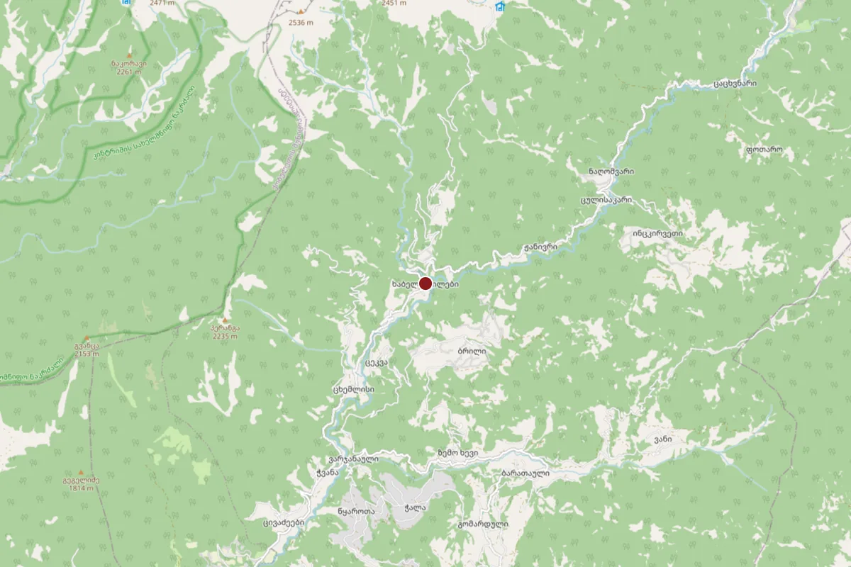 Khabelashvilebi, OpenStreetMap