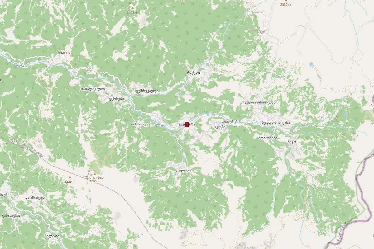 Khikhadziri, OpenStreetMap