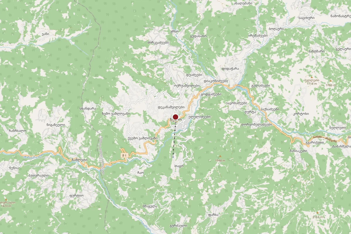 Khulo, OpenStreetMap