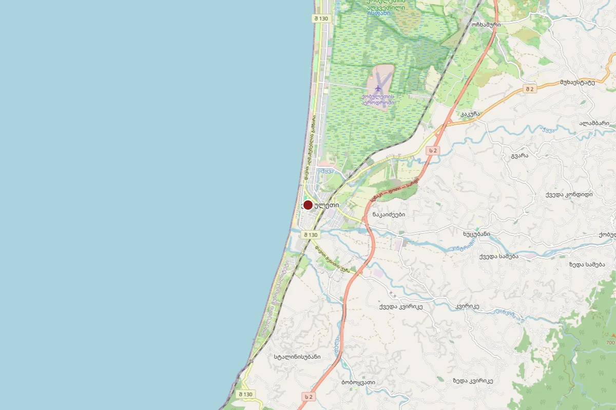 Kobuleti, OpenStreetMap
