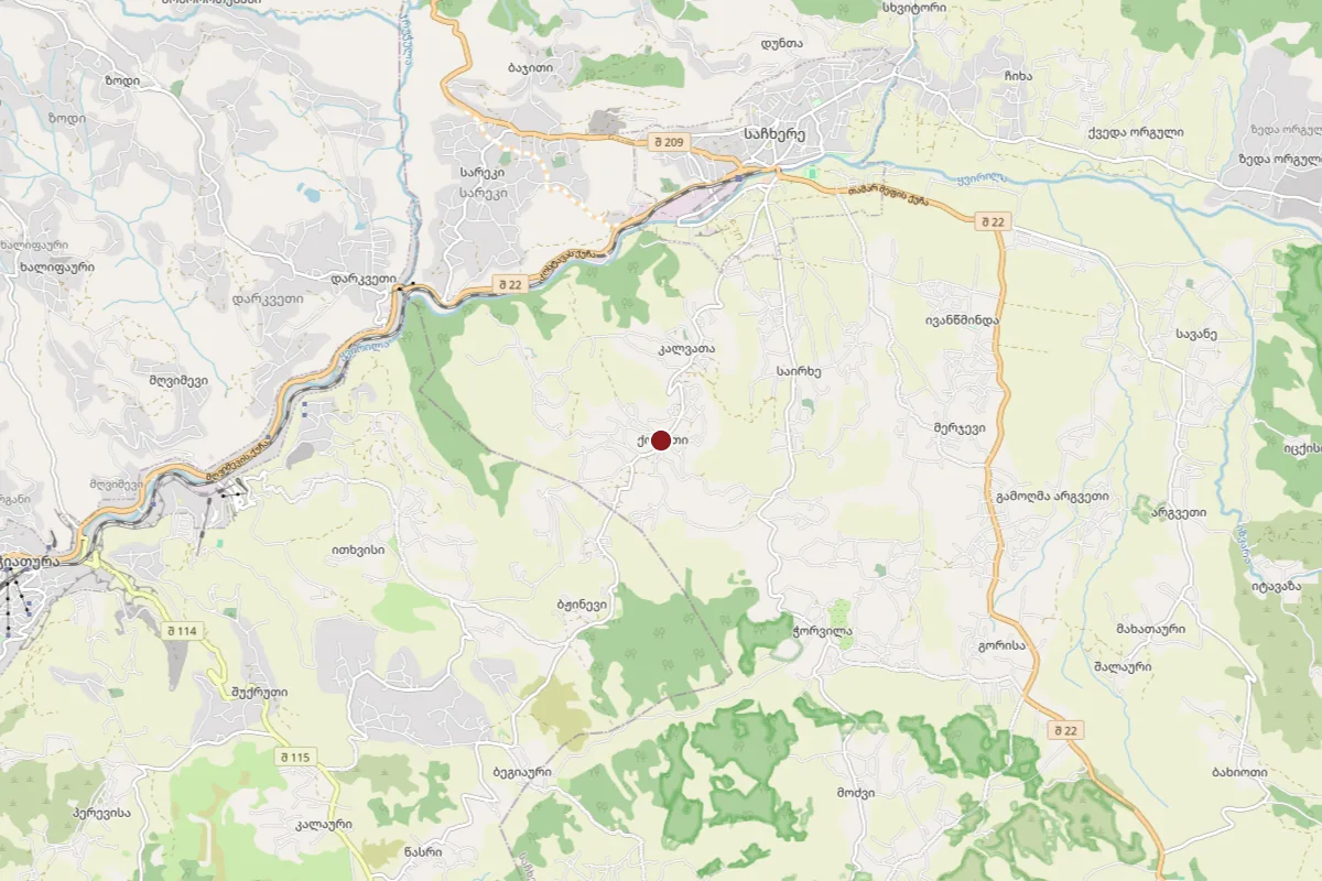 Koreti, OpenStreetMap