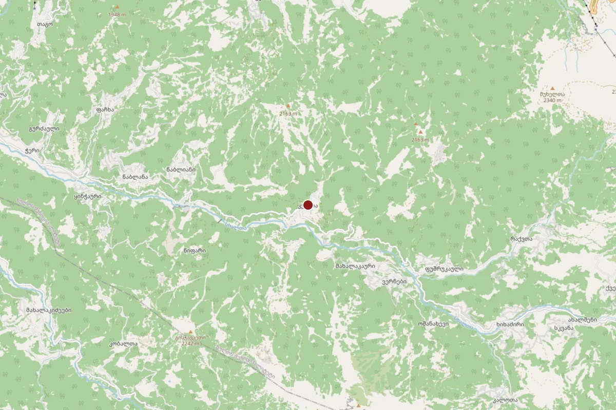 Kvatia, OpenStreetMap