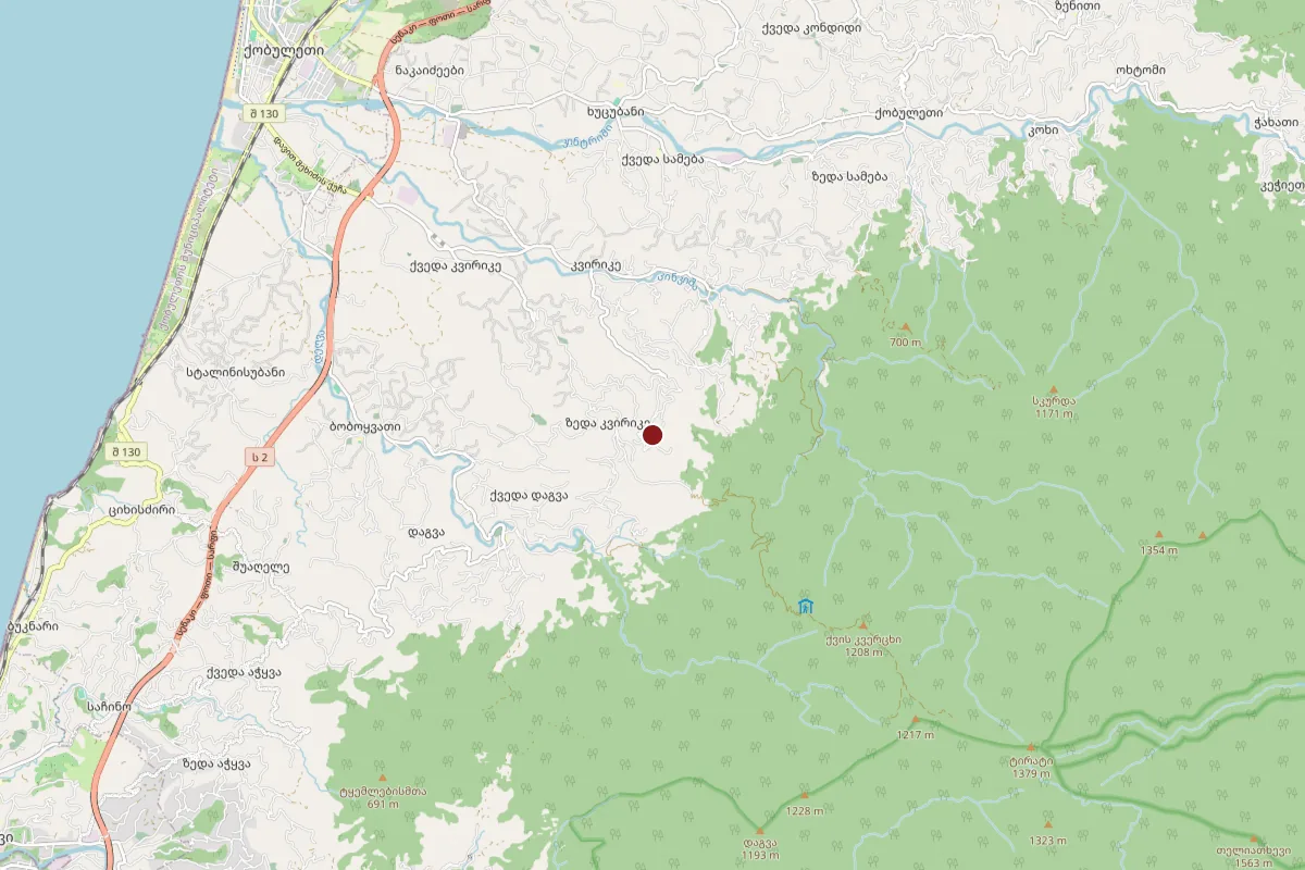 Kvirike, OpenStreetMap