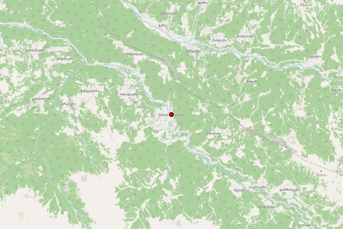 Makhalakidzeebi, OpenStreetMap