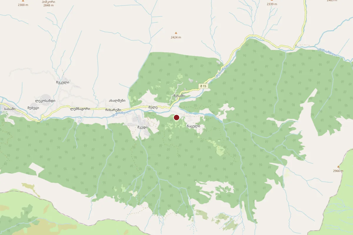 Margvishi, OpenStreetMap