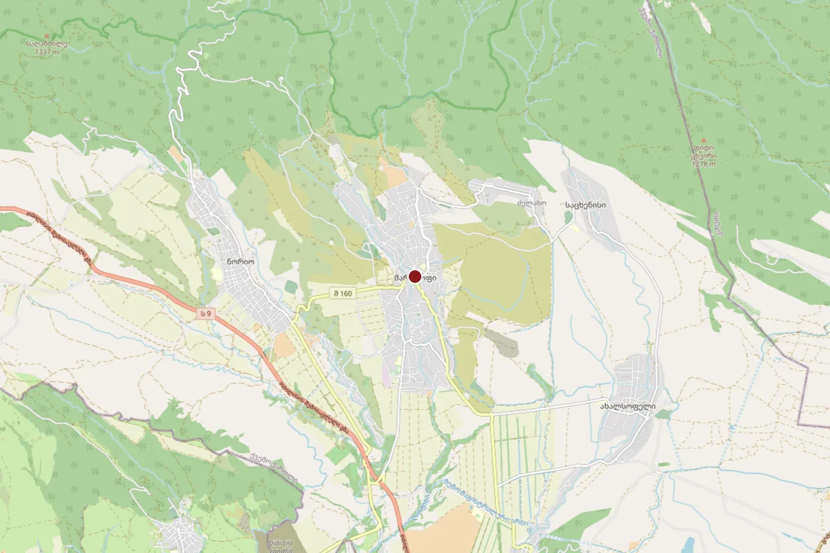Martqopi, OpenStreetMap