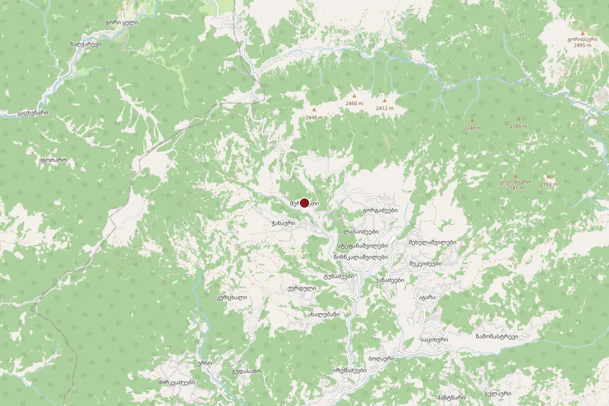 Merchkheti, OpenStreetMap