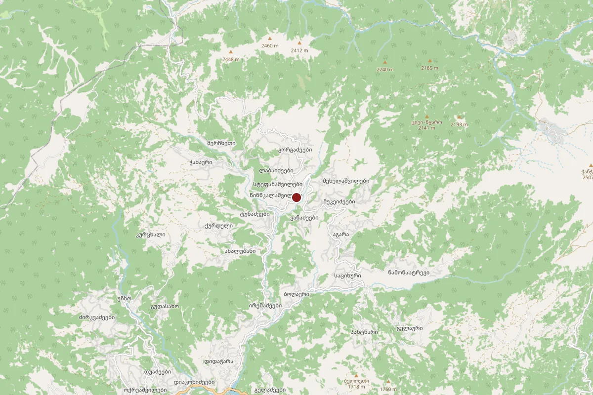 Mintadzeebi, OpenStreetMap