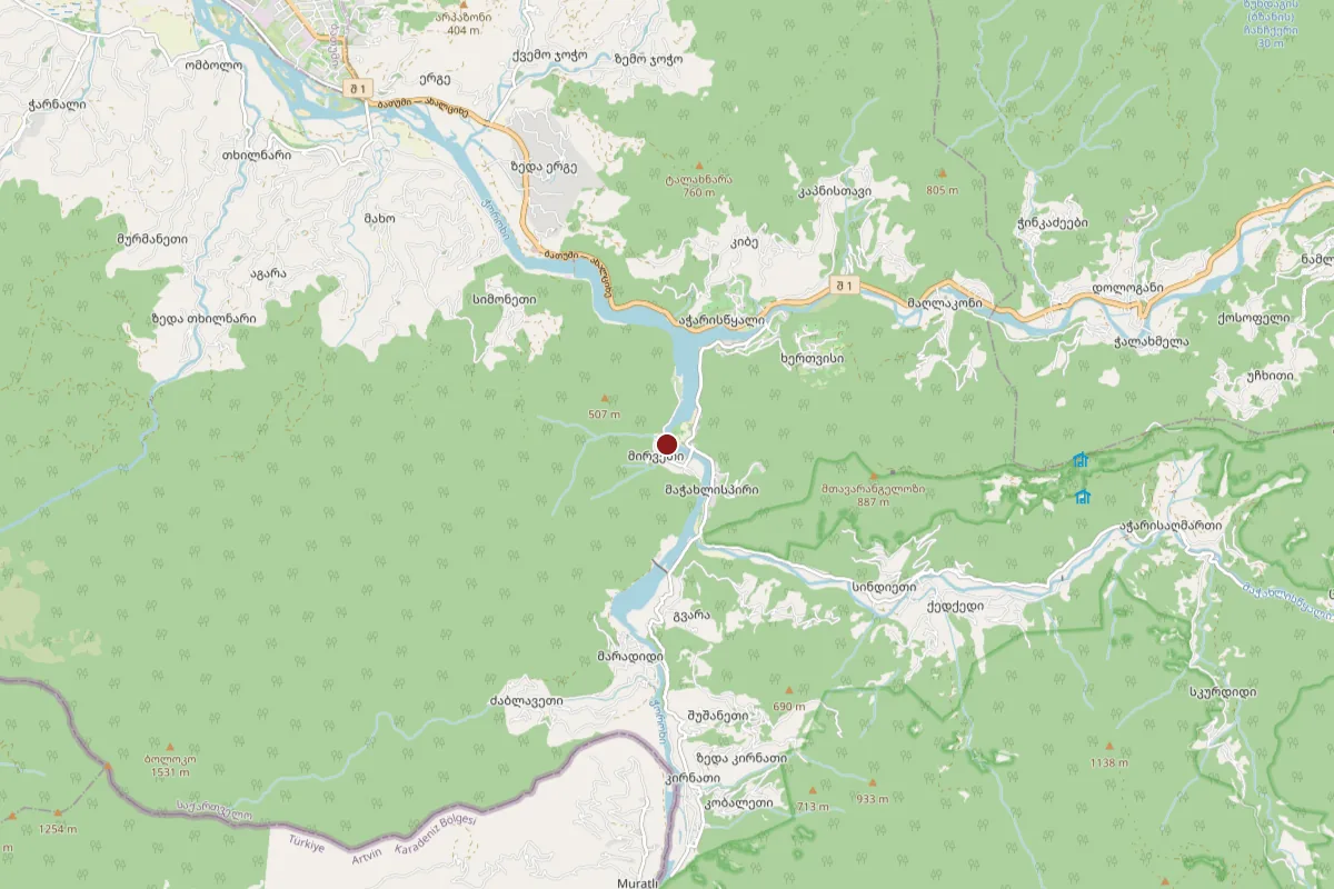 Mirveti, OpenStreetMap