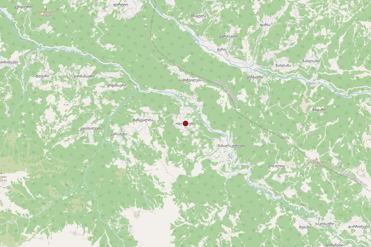 Oladauri, OpenStreetMap