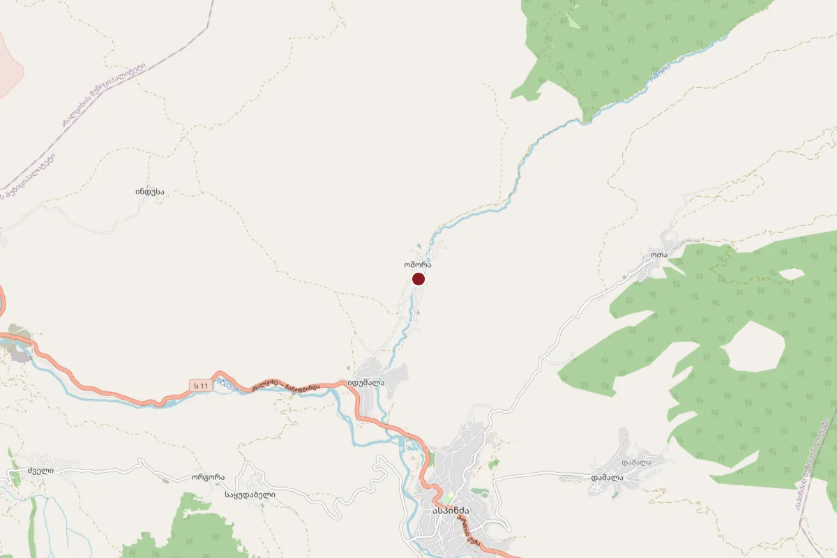 Oshora, OpenStreetMap