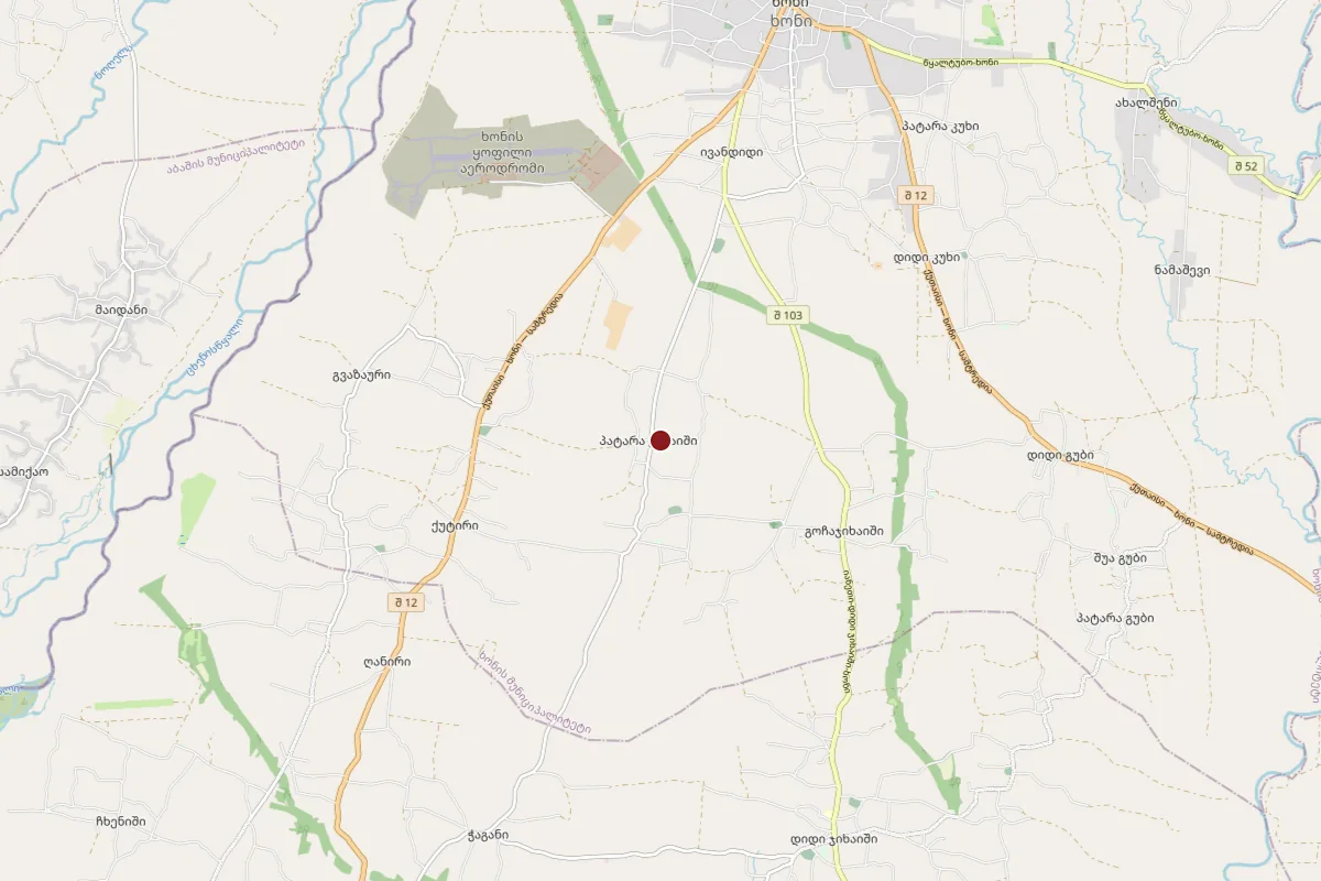 Patara jikhaishi, OpenStreetMap