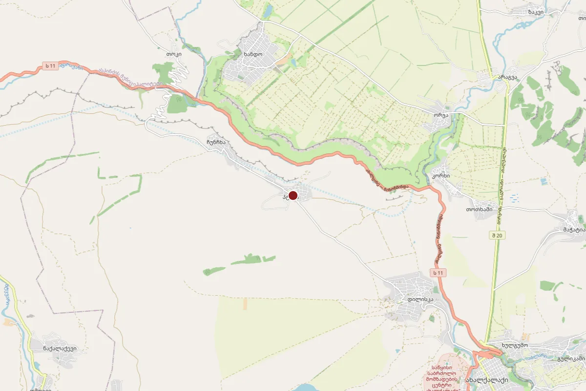 Ptena, OpenStreetMap
