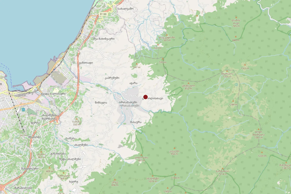 Qorolistavi, OpenStreetMap