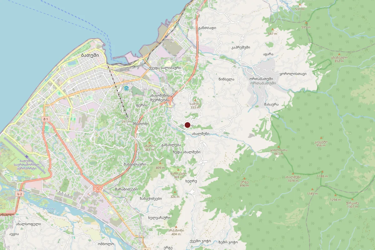 Sameba, OpenStreetMap