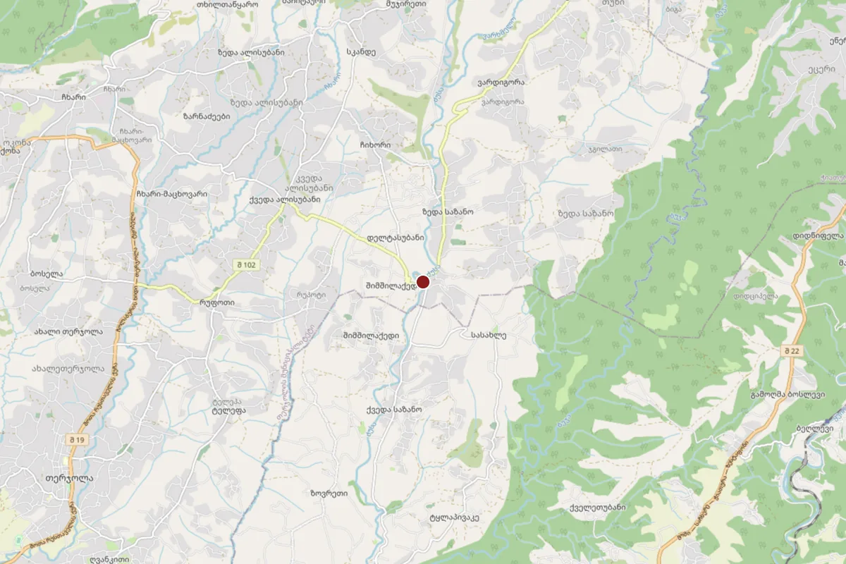 Sazano, OpenStreetMap