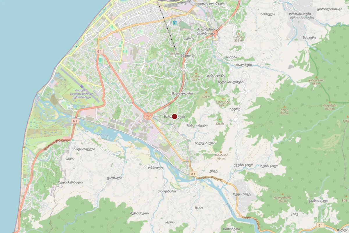 Sharabidzeebi, OpenStreetMap