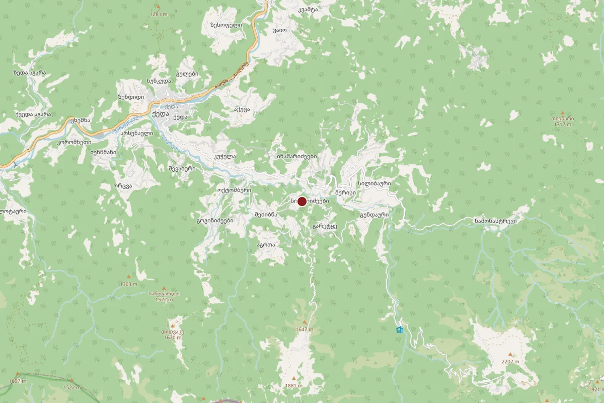 Sikhalidzeebi, OpenStreetMap