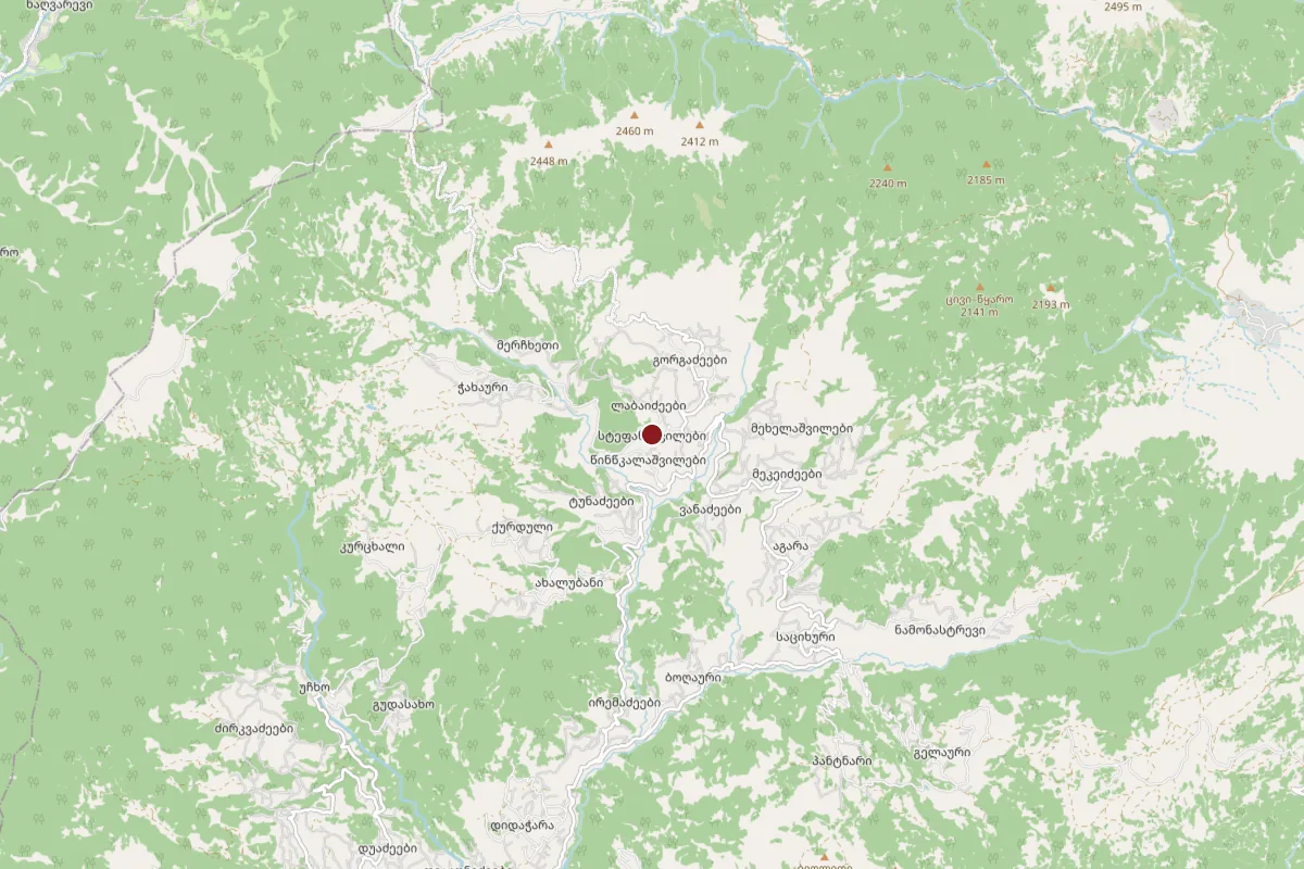 Stepanashvilebi, OpenStreetMap
