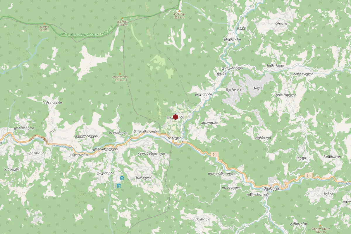 Takidzeebi, OpenStreetMap