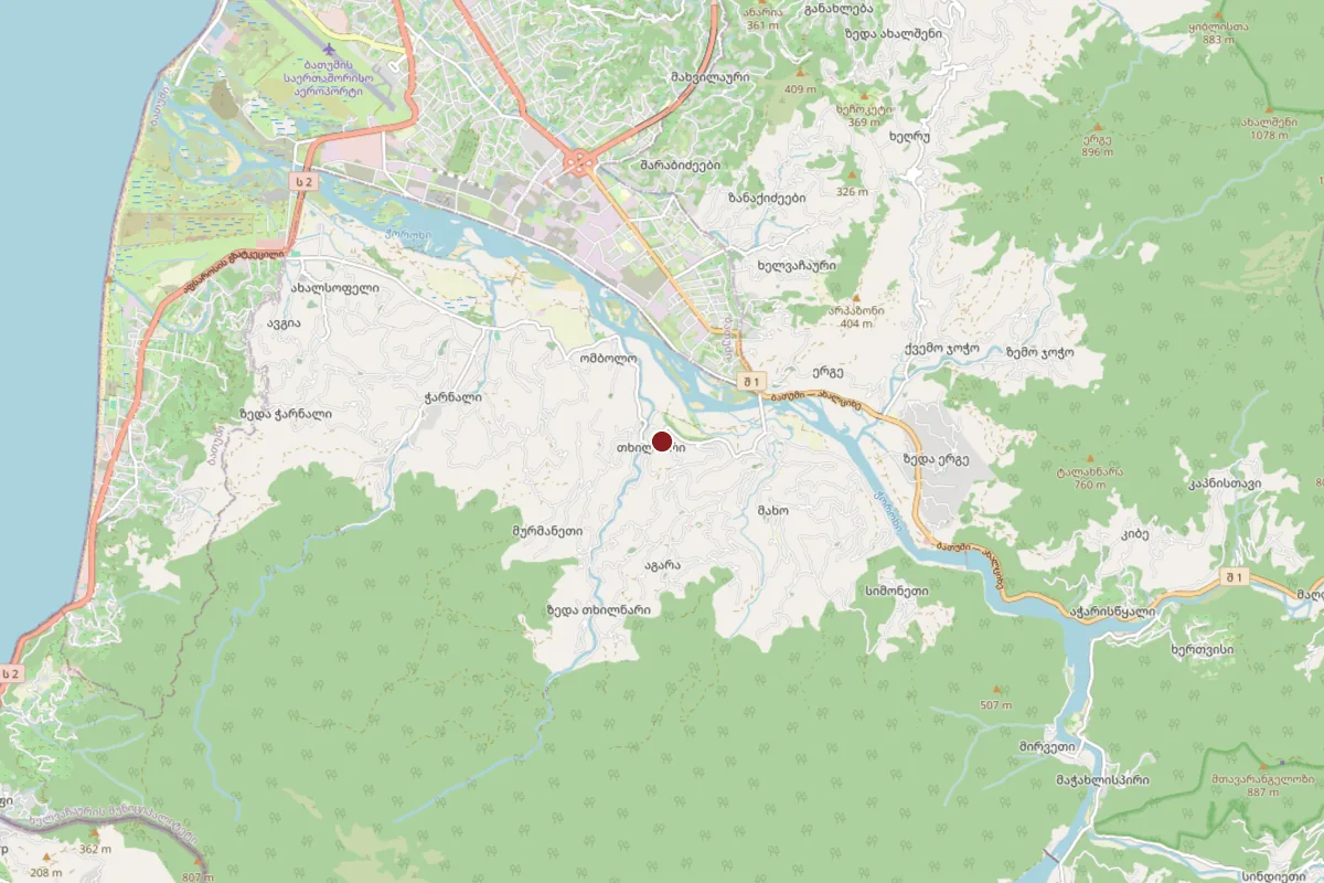 Tkhilnari, OpenStreetMap
