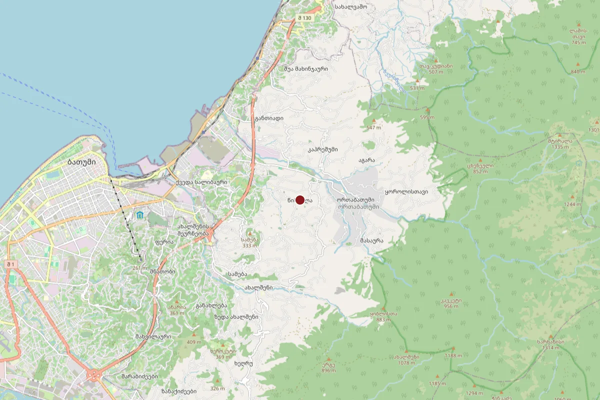 Tsinsvla, OpenStreetMap