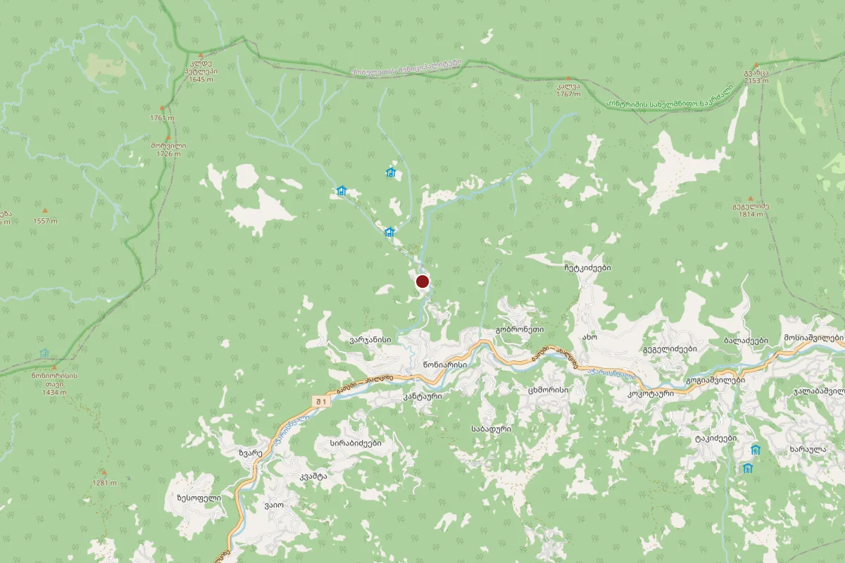 Tsoniarisi, OpenStreetMap