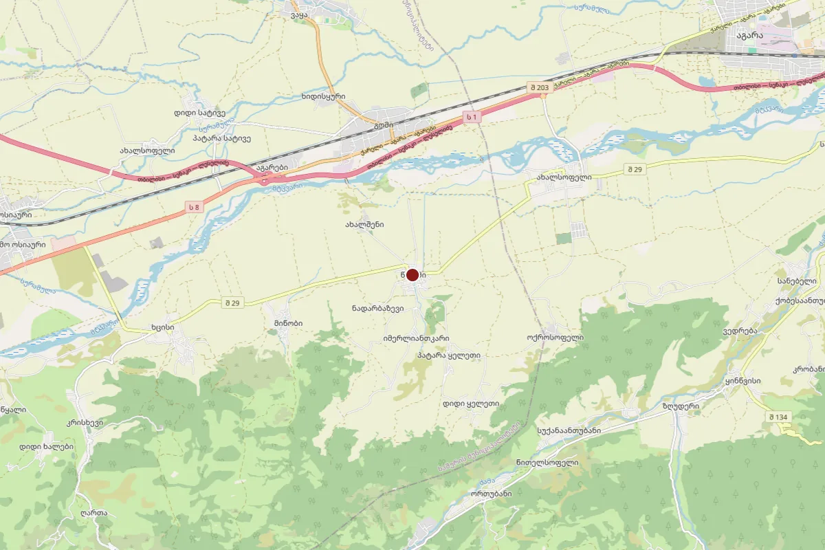 Tsromi, OpenStreetMap