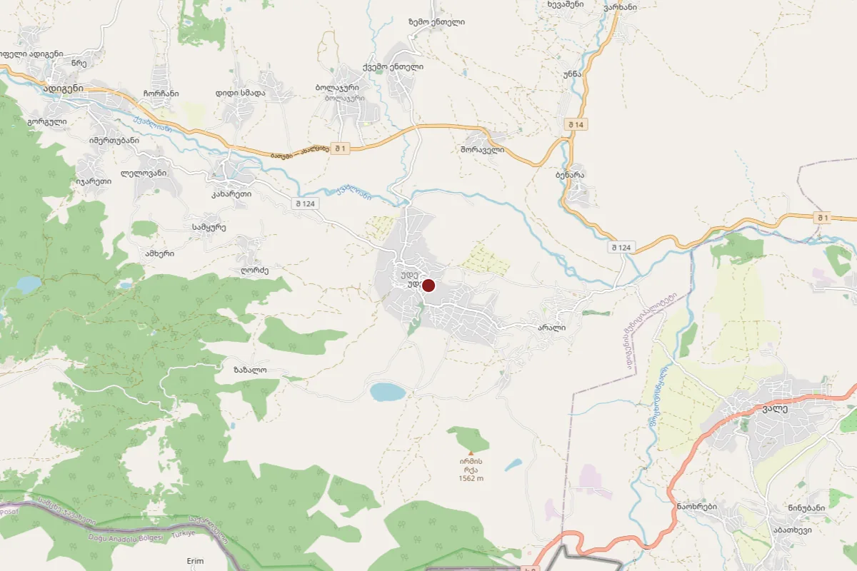 Ude, OpenStreetMap
