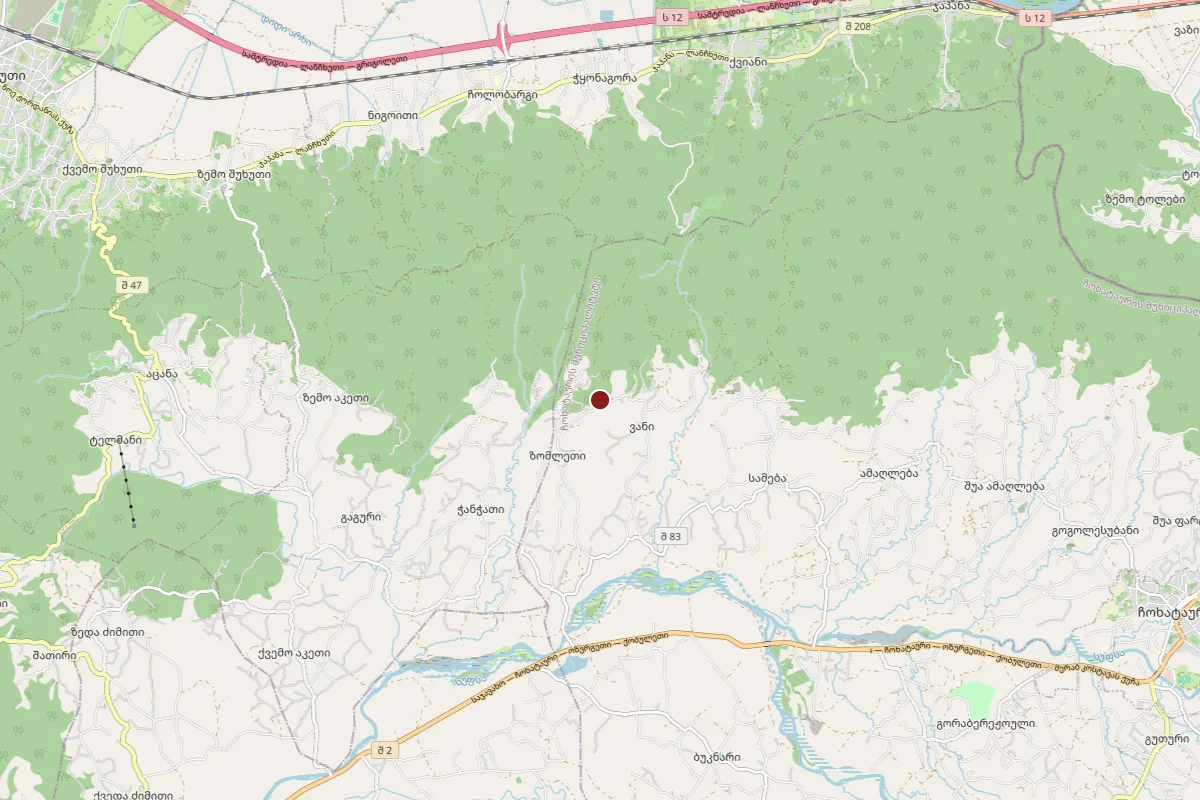 Vani, OpenStreetMap