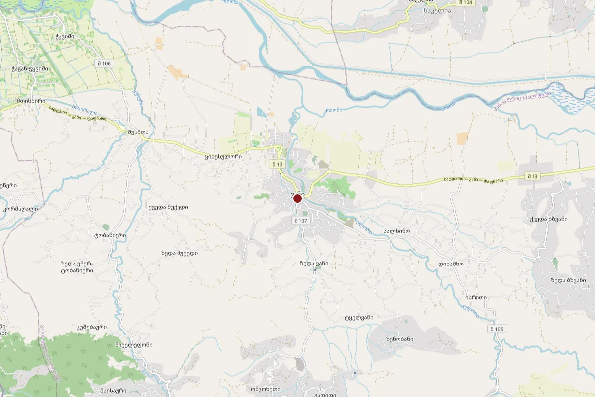 Vani, OpenStreetMap