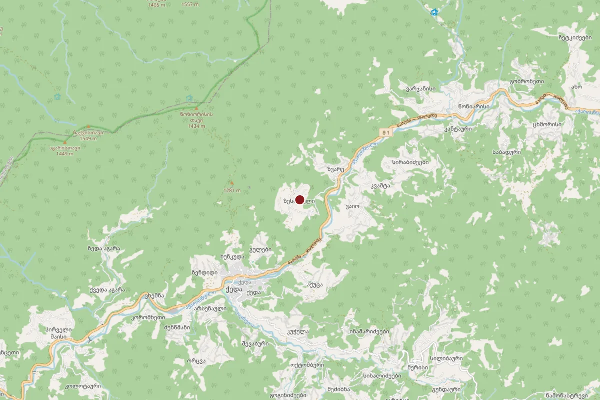 Zesopeli, OpenStreetMap